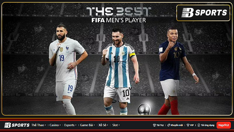 Messi, Mbappe và Benzema cùng nhau tranh giải Messi, Mbappe và Benzema cùng nhau tranh giải