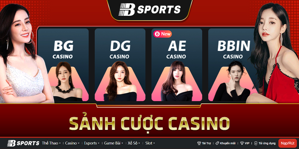 Sảnh cược Casino Online tại Bsports Sảnh cược Casino Online tại Bsports