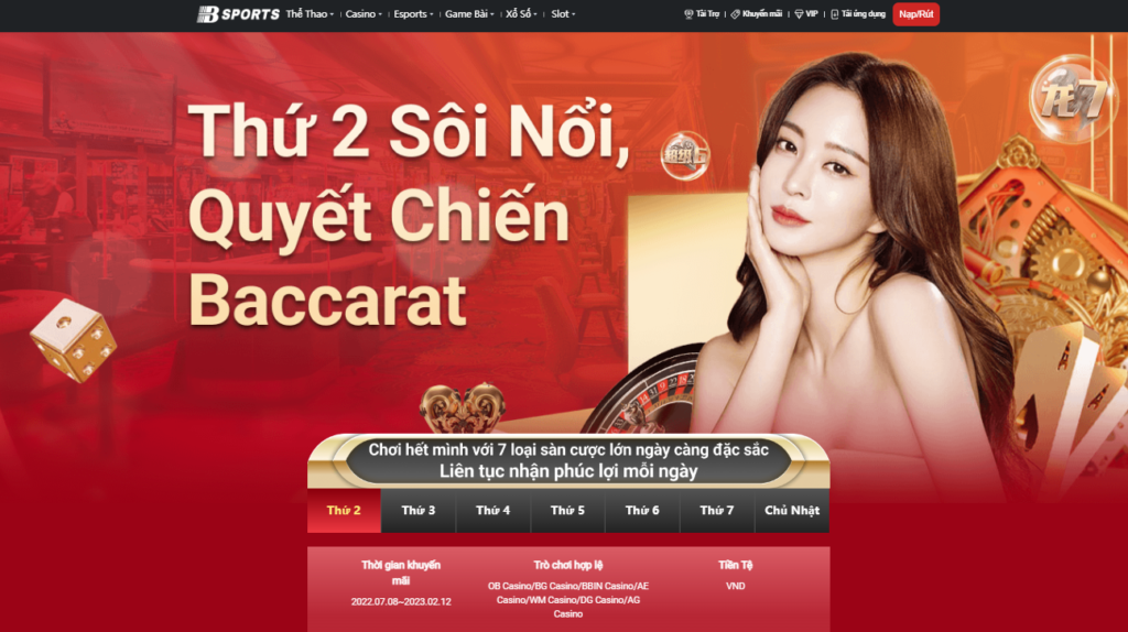 Nhiều khuyến mãi hấp dẫn tại casino online Bsports Nhiều khuyến mãi hấp dẫn tại casino online Bsports