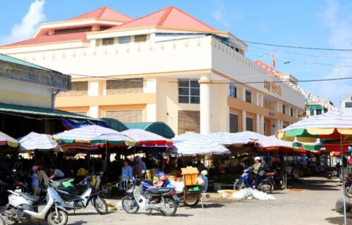 Nơi xảy ra sự xô xát nữa 2 nữ tiểu thương