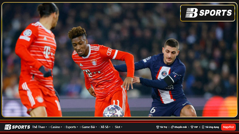 Mặc dù được thi đấu trên sân nhà nhưng phần lớn thời gian PSG lại tỏ ra rất lép vế trước Bayern