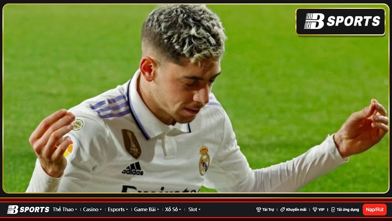 Federico Valverde tiếp tục thể hiện xuất sắc và ghi bàn thắng thứ 12 trong mùa giải vào lưới Osasuna