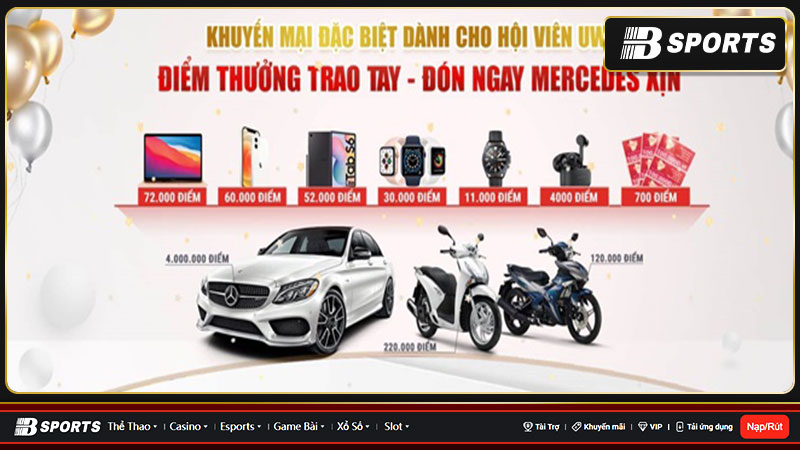 Gửi tiền - Rút tiền với UW88 siêu dễ dàng