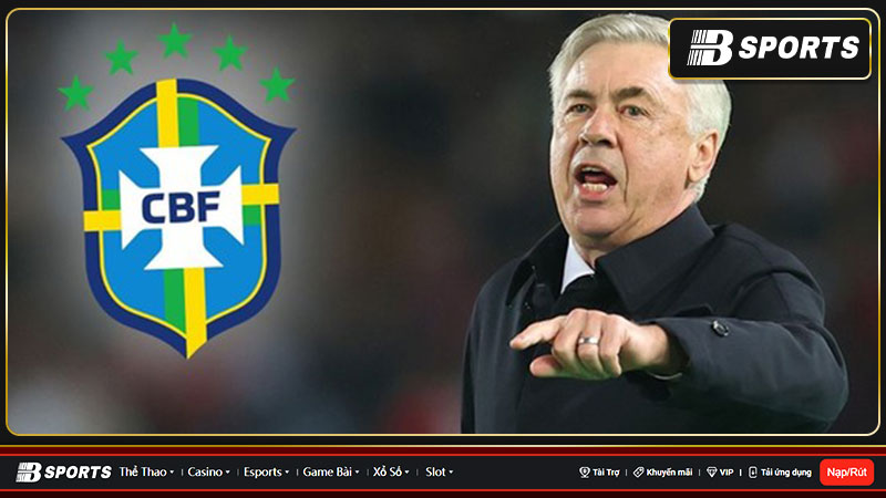 CBF khẳng định ý định muốn mời Ancelotti về dẫn dắt đội tuyển Brazil CBF khẳng định ý định muốn mời Ancelotti về dẫn dắt đội tuyển Brazil