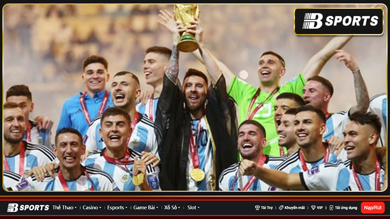 Sức hút của nhà đương kim vô địch Argentina 