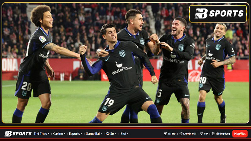 Atletico Madrid thắng Girona: Chiến thắng nghẹt thở 1-0