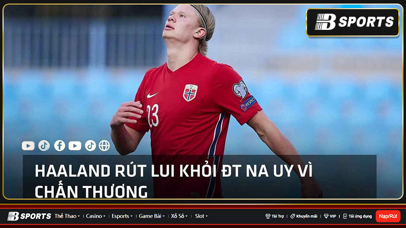 Halaand trở về nghỉ ngơi tại Man City Halaand trở về nghỉ ngơi tại Man City