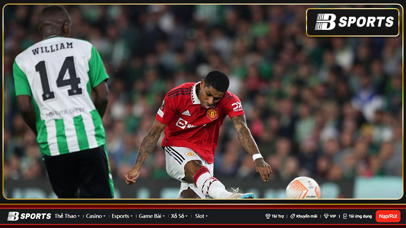 Man United vào tứ kết sau trận thắng Real Betis Man United vào tứ kết sau trận thắng Real Betis