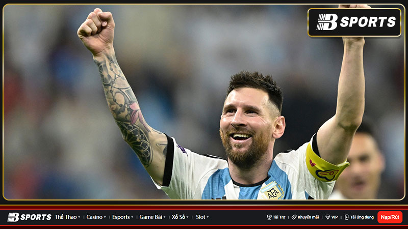 Messi được trao gậy danh giá Messi được trao gậy danh giá