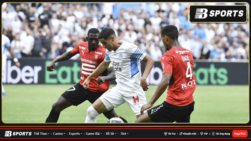 Rennes thua Marseille tỷ số 0-1 vòng 26 Ligue 1