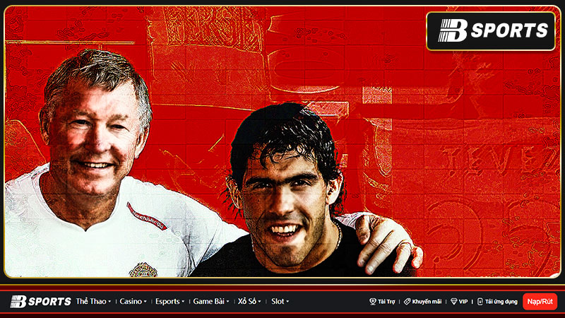 Carlos Tevez thi đấu tại MU dưới thời Sir Alex Carlos Tevez thi đấu tại MU dưới thời Sir Alex