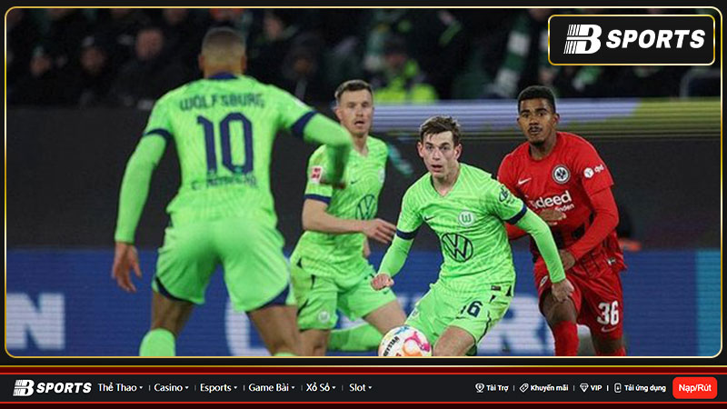Nhận định tình hình 2 đội Wolfsburg vs Frankfurt trước trận đấu