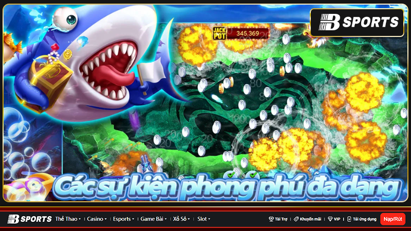 Trải nghiệm game bắn cá biển sâu với đa dạng các chương trình khuyến mãi Trải nghiệm game bắn cá biển sâu với đa dạng các chương trình khuyến mãi