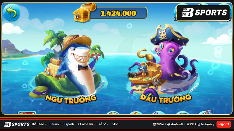 Tham khảo top 5 cổng game bắn cá cảnh hot nhất thị trường