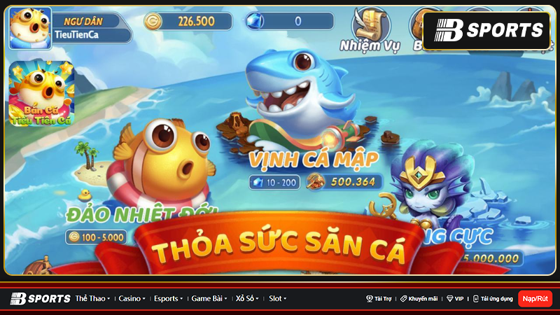 Đa dạng các hình thức săn cá đổi thưởng tại bắn cá tiểu tiên Đa dạng các hình thức săn cá đổi thưởng tại bắn cá tiểu tiên