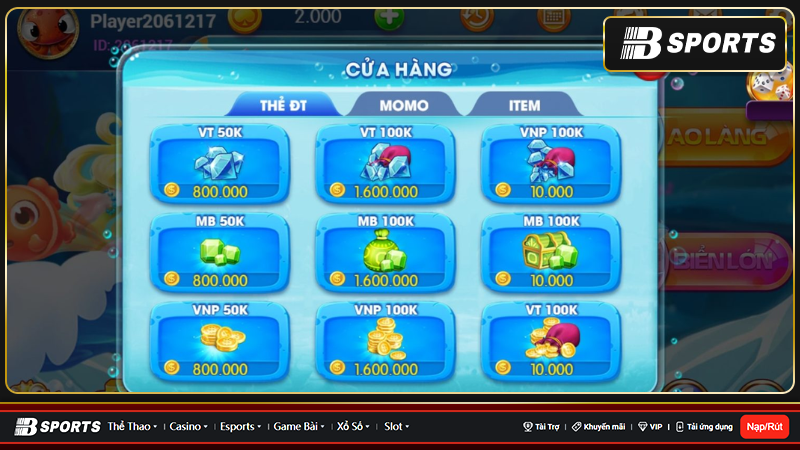 Game bắn cá vip đa dạng các hình thức cá cược đổi thưởng cực hấp dẫn Game bắn cá vip đa dạng các hình thức cá cược đổi thưởng cực hấp dẫn