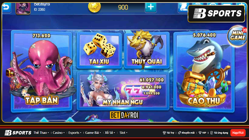Tải app bắn cá đổi thưởng online về máy mang lại trải nghiệm hấp dẫn