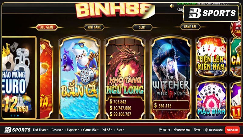 Kho game bài giải trí cực đa dạng tại Binh88 Club Kho game bài giải trí cực đa dạng tại Binh88 Club