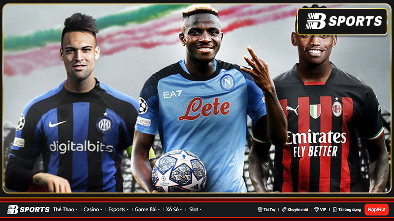 Napoli là tâm điểm của bóng đá Ý trỗi dậy