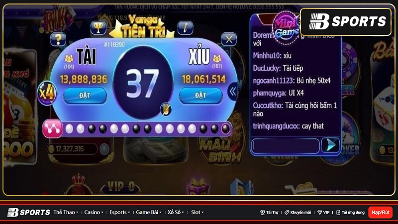 cách chơi tài xỉu rikvip
