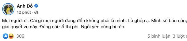Cô nàng đã ngay lập tức đăng status bác bỏ Cô nàng đã ngay lập tức đăng status bác bỏ