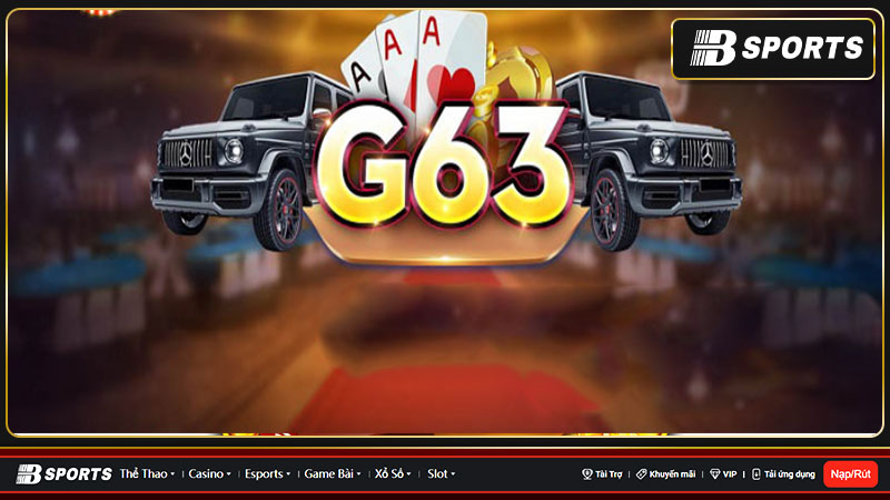 Chế độ đổi thưởng G63.fun tiện lợi