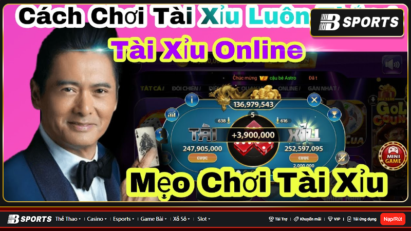 Mẹo cầu Tài Xỉu được vận dụng