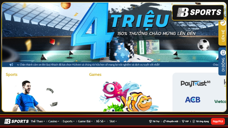 Sứ mệnh hoạt động cao cả tại hl8 mang lại sân chơi uy tín cho anh em