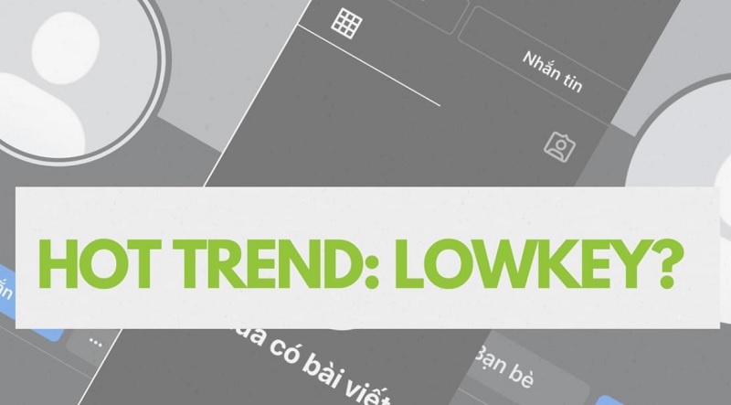 Lowkey được dùng rất nhiều trên mạng xã hội hiện nay