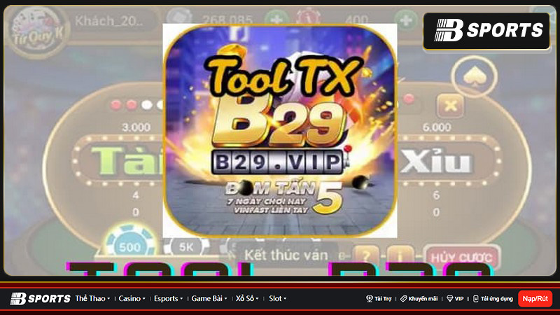 tool tài xỉu