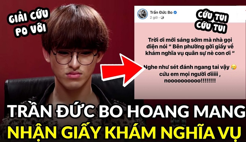 Anh chàng hoang mang vì nhận giấy khám nghĩa vụ Anh chàng hoang mang vì nhận giấy khám nghĩa vụ