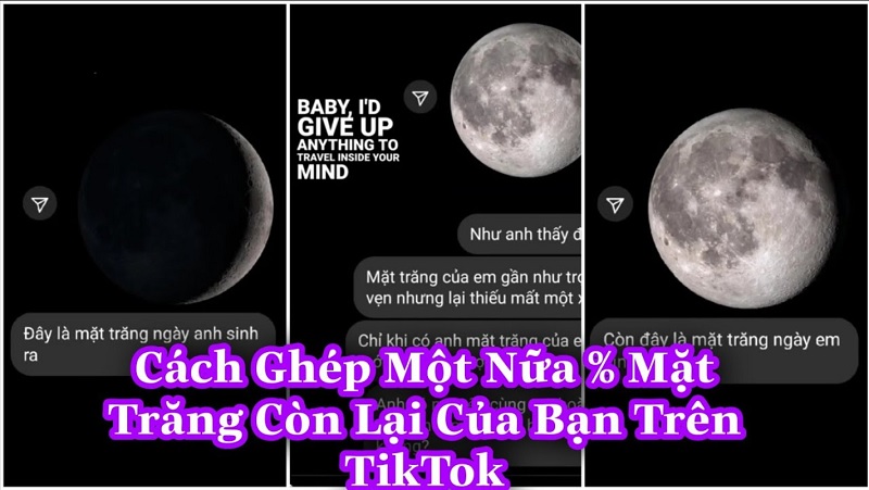 Nguồn gốc của trend mặt trăng xôn xao mạng xã hội