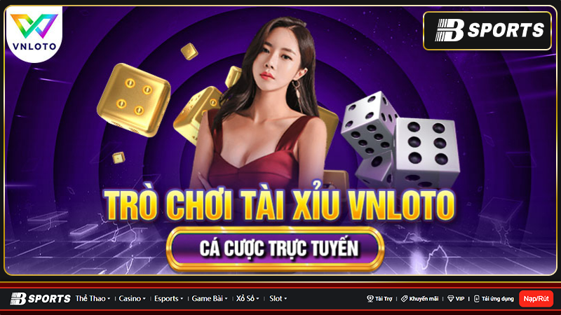 Trò chơi tài xỉu Vnloto Trò chơi tài xỉu Vnloto