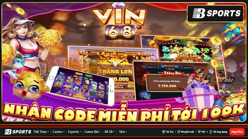 Vin68 - Sân chơi game bài, slot nổ hủ đỉnh cao 2023