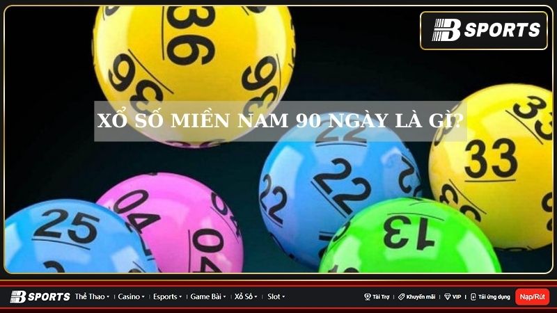 Xổ số miền Nam 90 ngày