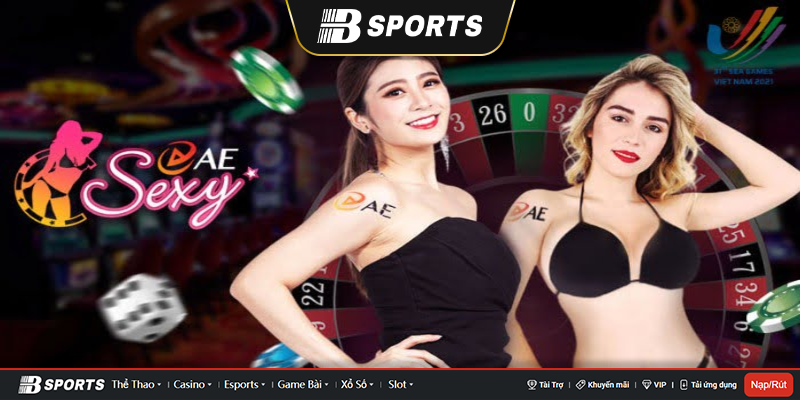 Sảnh AE Sexy tại sòng bạc Cat88