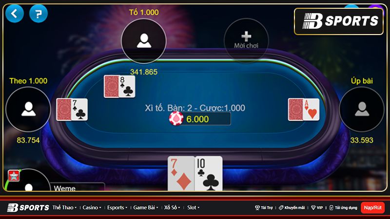 Cách chơi xì tố 5 cây có khó không?
