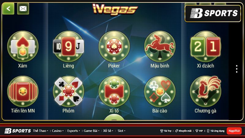 Game bài iVegas thường xuyên tổ chức các chương trình khuyến mãi đặc biệt Game bài iVegas thường xuyên tổ chức các chương trình khuyến mãi đặc biệt