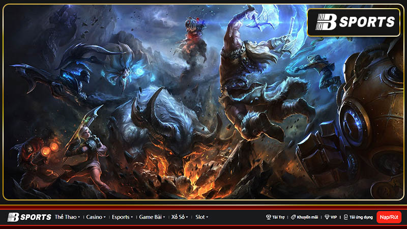 Game Esports xuất sắc nhất Liên Minh Huyền Thoại Game Esports xuất sắc nhất Liên Minh Huyền Thoại