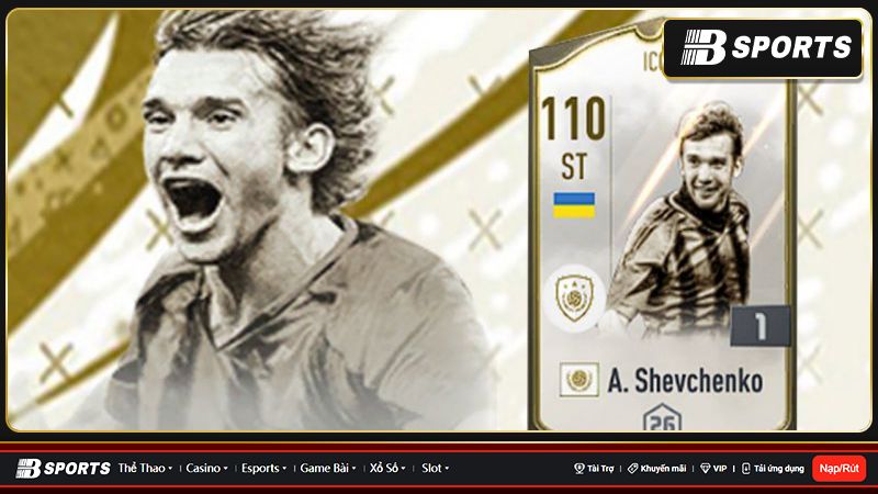 Tiền đạo Chelsea FO4 Shevchenko