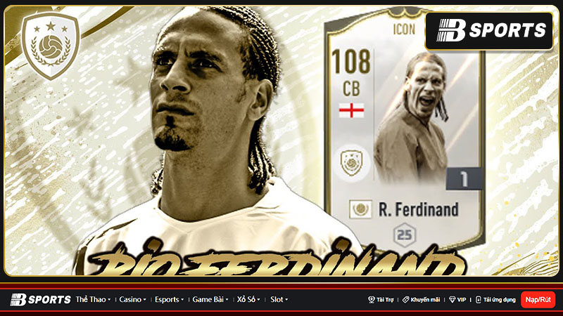 Không thể bỏ qua Rio Ferdinand Không thể bỏ qua Rio Ferdinand