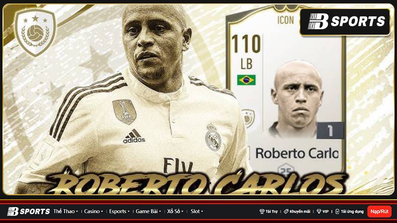 Hậu vệ cánh toàn diện Roberto Carlos Hậu vệ cánh toàn diện Roberto Carlos