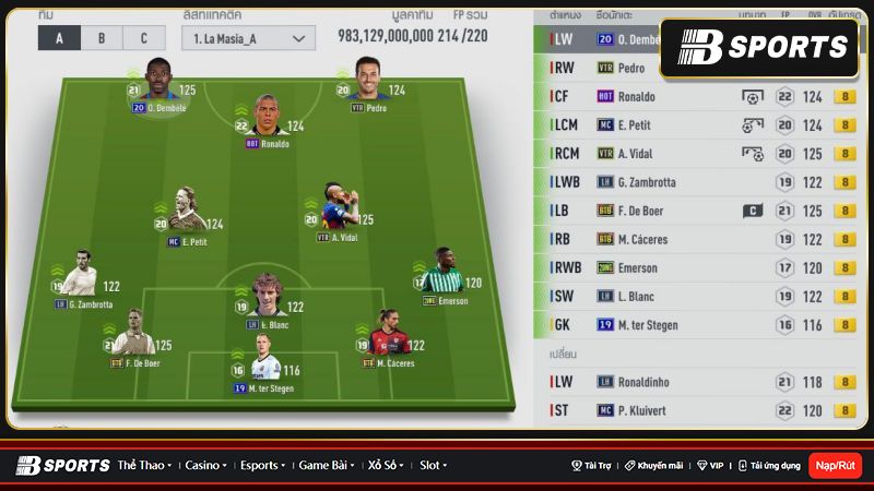 Những nhược điểm của chiến thuật Tiki Taka FO4